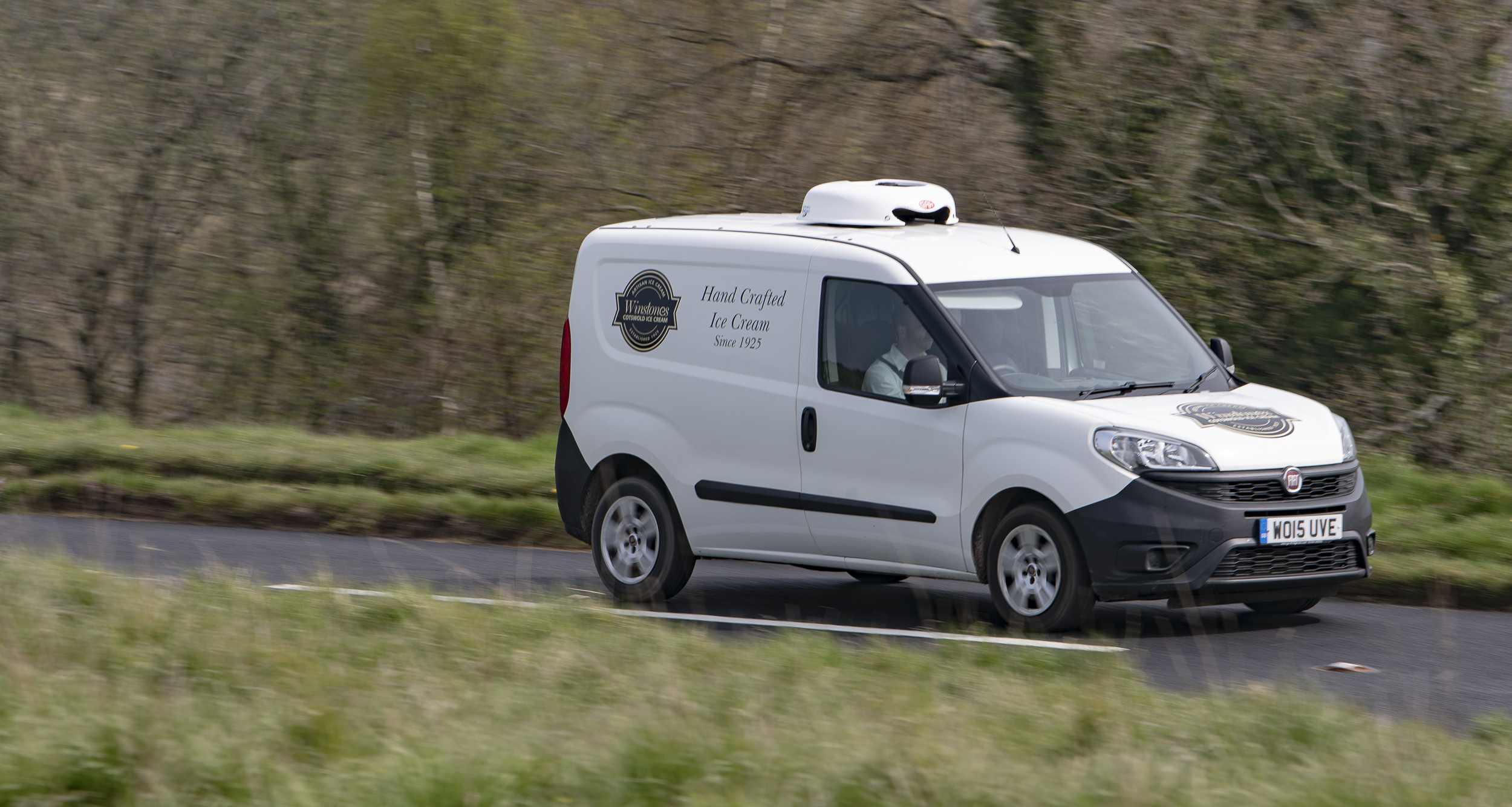 Winstones ice cream delivery van